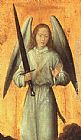 Hans Memling Canvas Paintings - The Archangel Michael